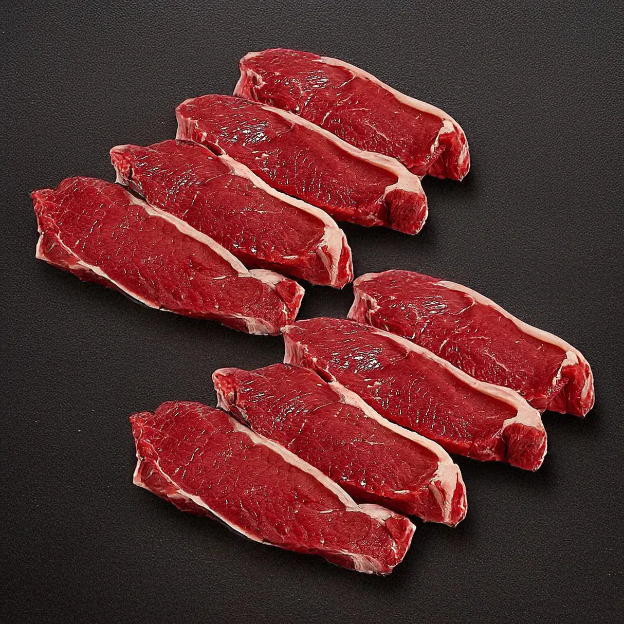 Family Sirloin Steak Bundle – (8x6oz) Meatsupermarket.com
