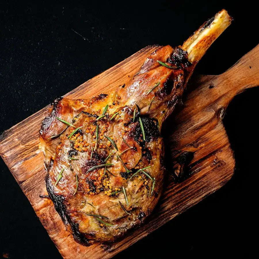 Whole Leg of Lamb (Bone-In) 2-2.5kg (Frozen) Lamb meatsupermarket.com