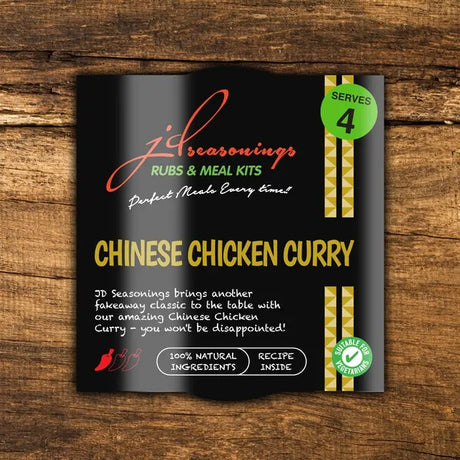 JD Seasonings Chinese Chicken Curry Meal Kit Marinade meatsupermarket.com