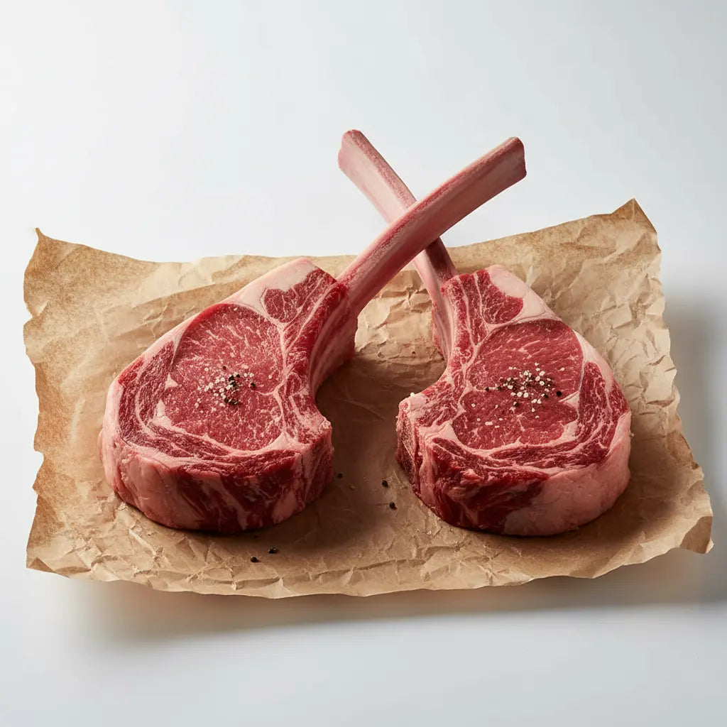 Blue Smoke Matured x2 Tomahawks Beef meatsupermarket