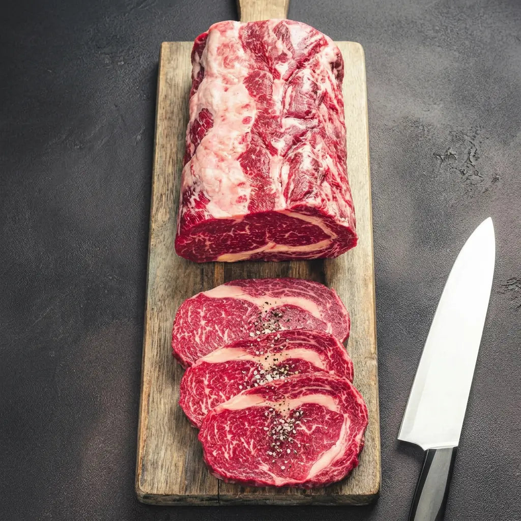 Whole Brazilian Gaucho Rib-eye 2-2.4kg (Frozen) Beef meatsupermarket
