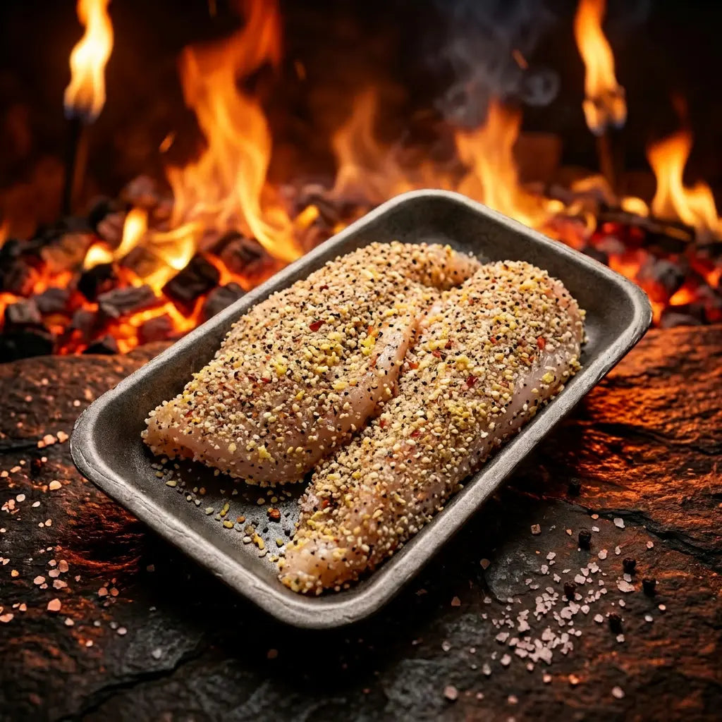 Lemon Pepper Lime Chicken Flats (350-400g) Chicken meatsupermarket