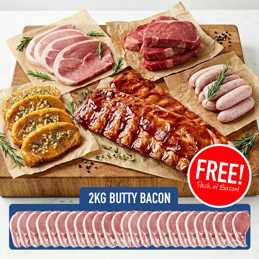 The Sizzle & Steak Box bundle Meatsupermarket.com