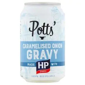 Potts' Caramelised Onion Gravy with HP Sauce Gravy meatsupermarket.com