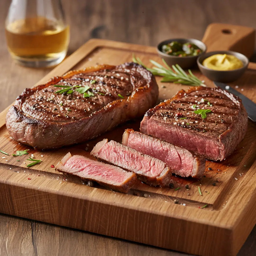 Sirloin Steak 2x 8oz Beef meatsupermarket