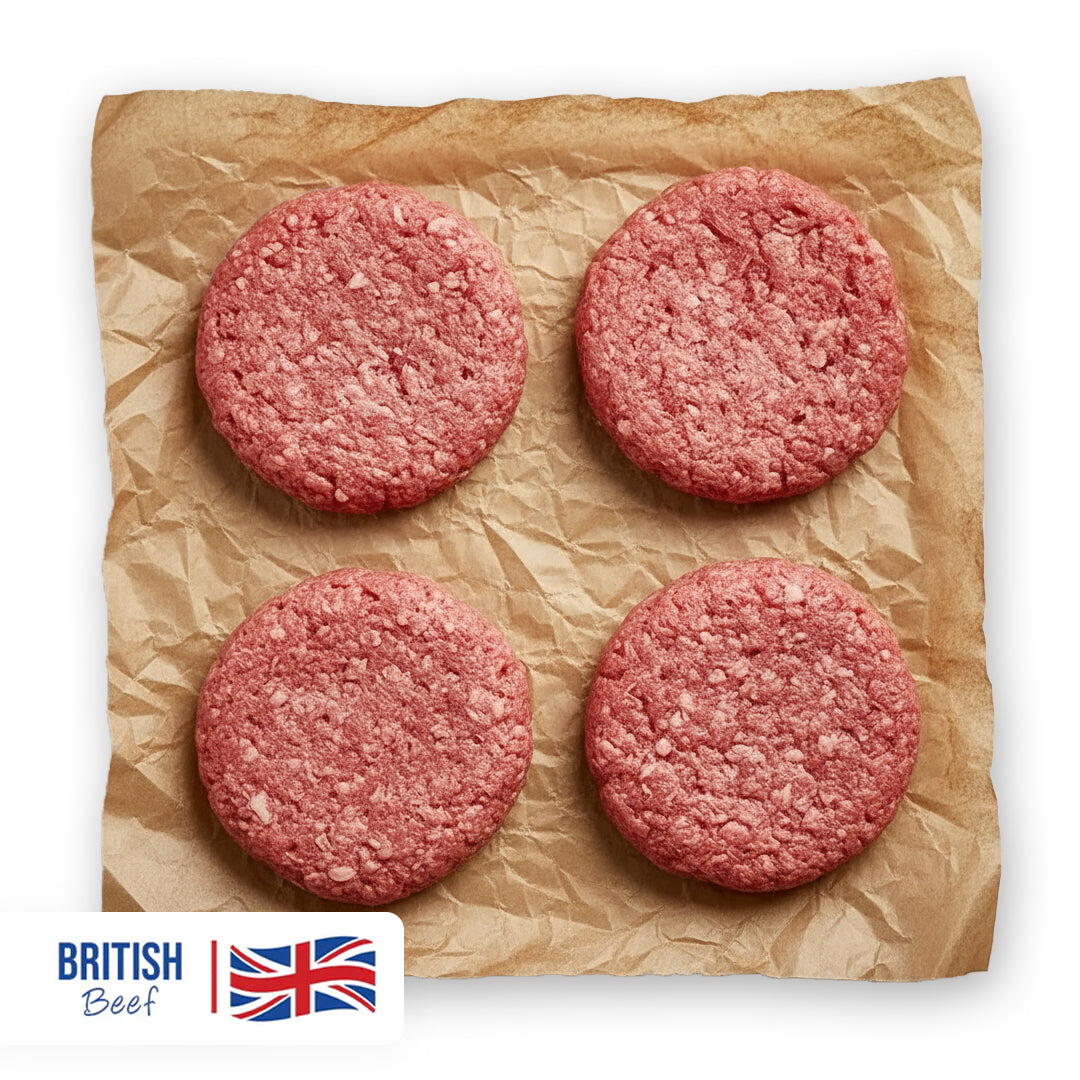 Prime British Beef Burgers