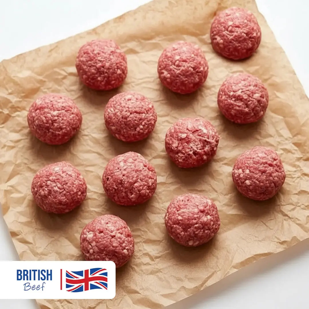 Beef Meatballs 12x 25g Beef meatsupermarket