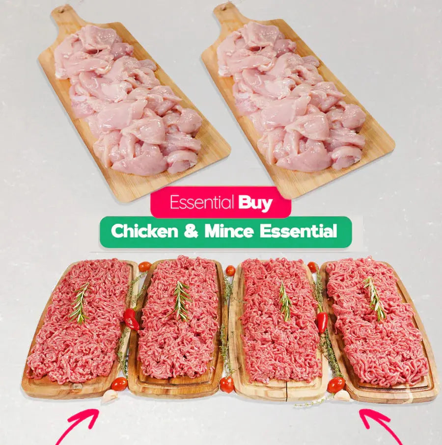 Chicken & Beef Mince Saver Pack Bundle Meatsupermarket.com
