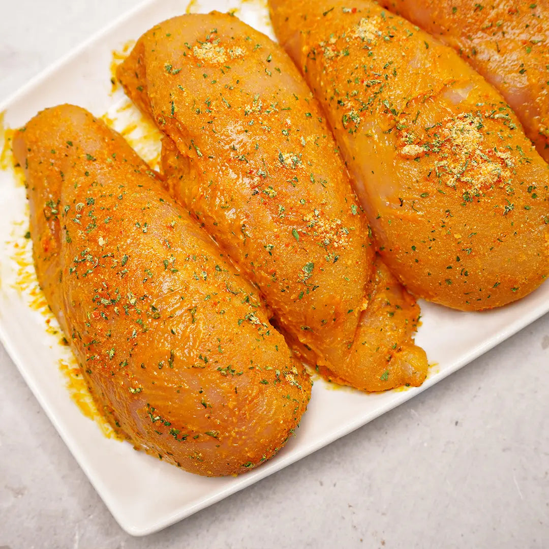 Garlic Chicken Breast 1kg Chicken meatsupermarket