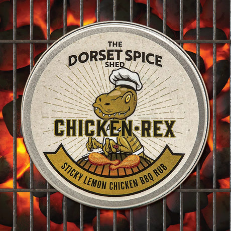 Jurassic BBQ Chicken Rex (Sticky Garlic & Lemon Chicken Rub) Marinade meatsupermarket.com