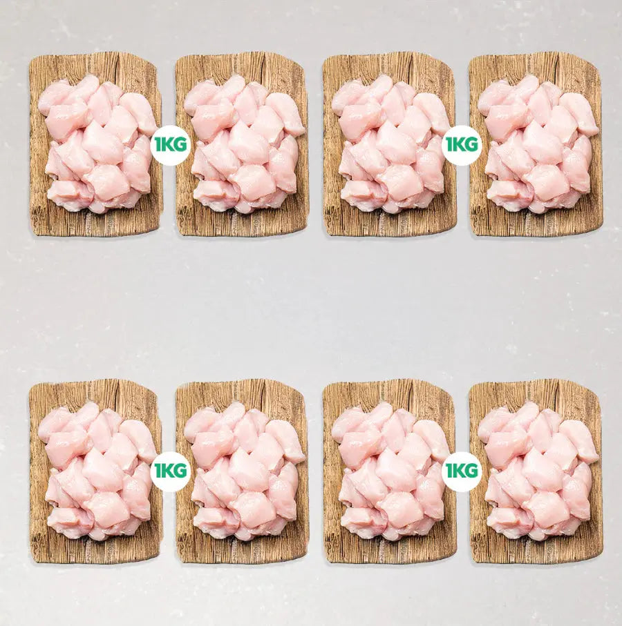 Misshaped Diced Chicken – Great for Meal Prep Bundle Meatsupermarket.com