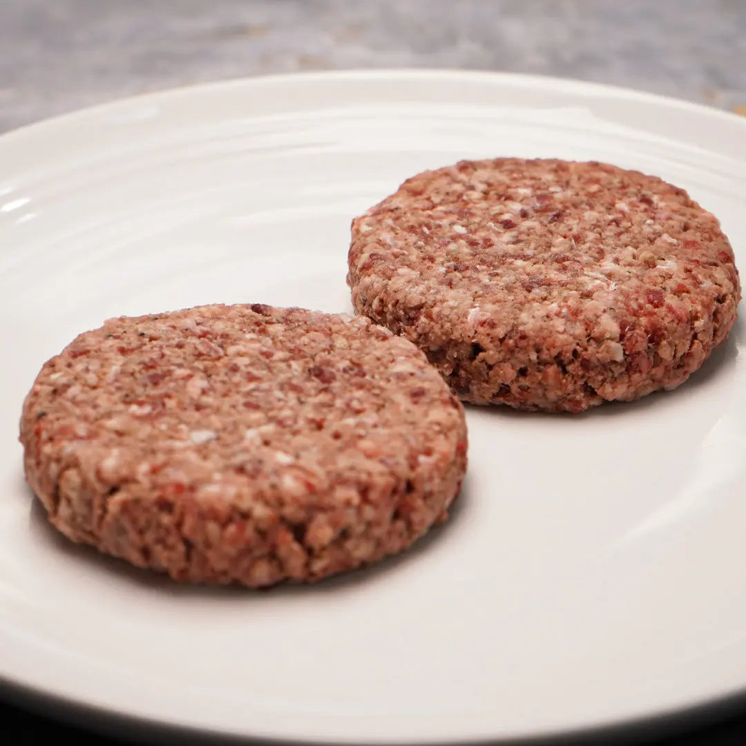 Dry Aged Beef Burger 2x4oz Beef Meatsupermarket.com