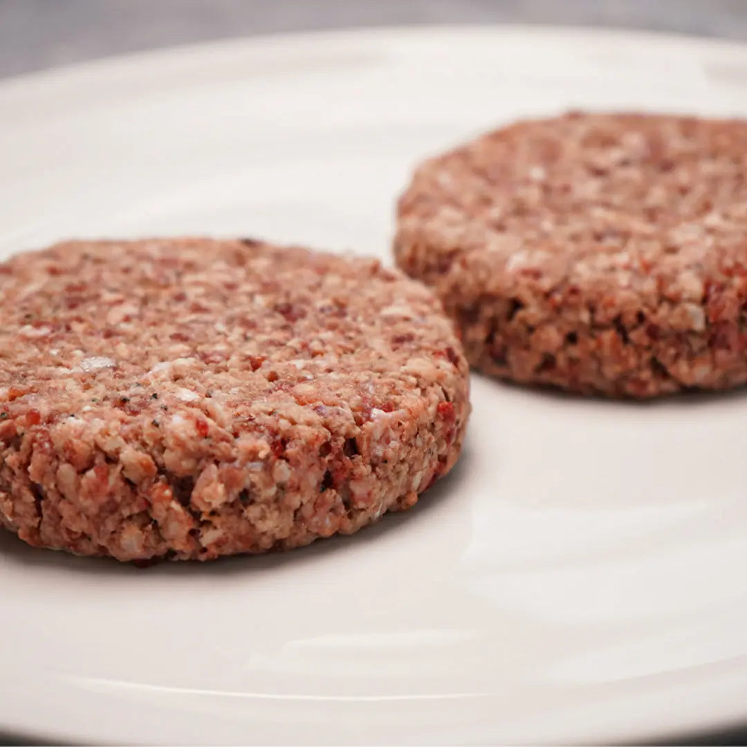 Dry Aged Beef Burger 2x4oz Beef Meatsupermarket.com