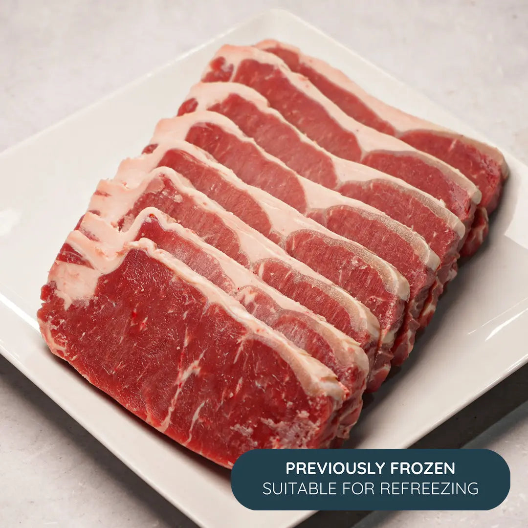 Sirloin Steaks 900g-1.1kg (Frozen) Beef meatsupermarket
