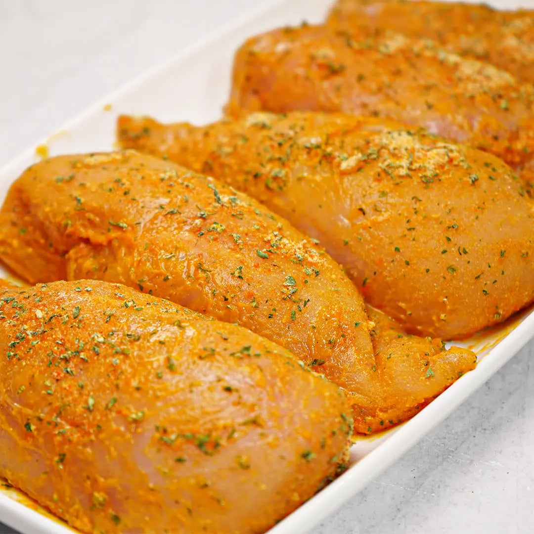 Garlic Chicken Breast 1kg Chicken meatsupermarket