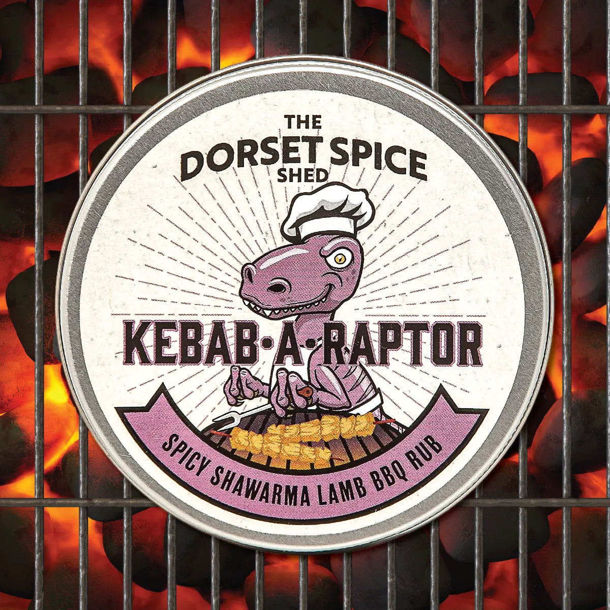 Jurassic BBQ Kebab-a-Raptor (BBQ Lamb & Chicken Rub) Marinade meatsupermarket.com