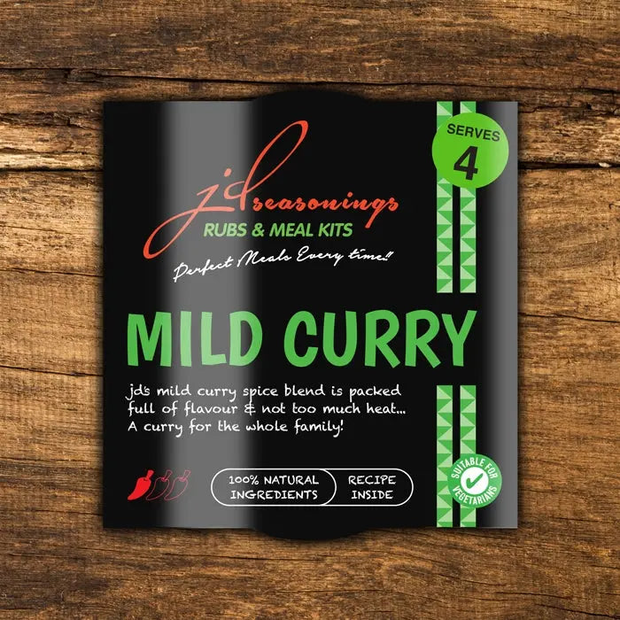 JD Seasonings Mild Curry Meal Kit Marinade meatsupermarket.com