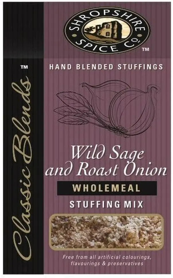 Wild Sage & Roast Onion Wholemeal Stuffing Mix - Christmas Stuffing meatsupermarket.com