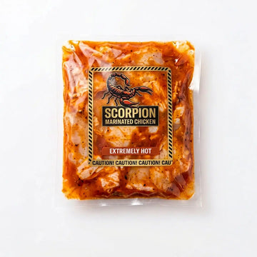 Scorpion Marinated Boneless Chicken Thighs 800g