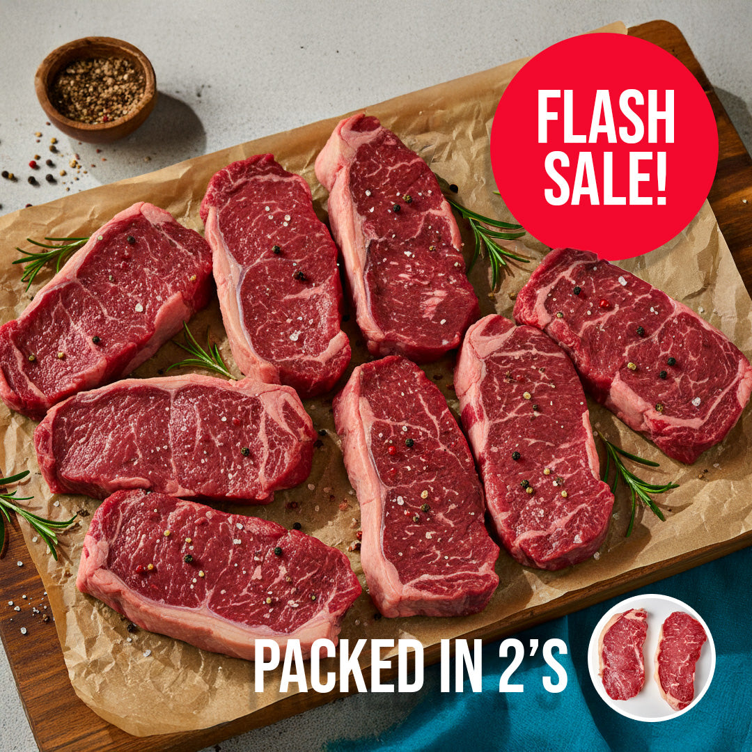 Family Sirloin Steak Bundle – (8x6oz)