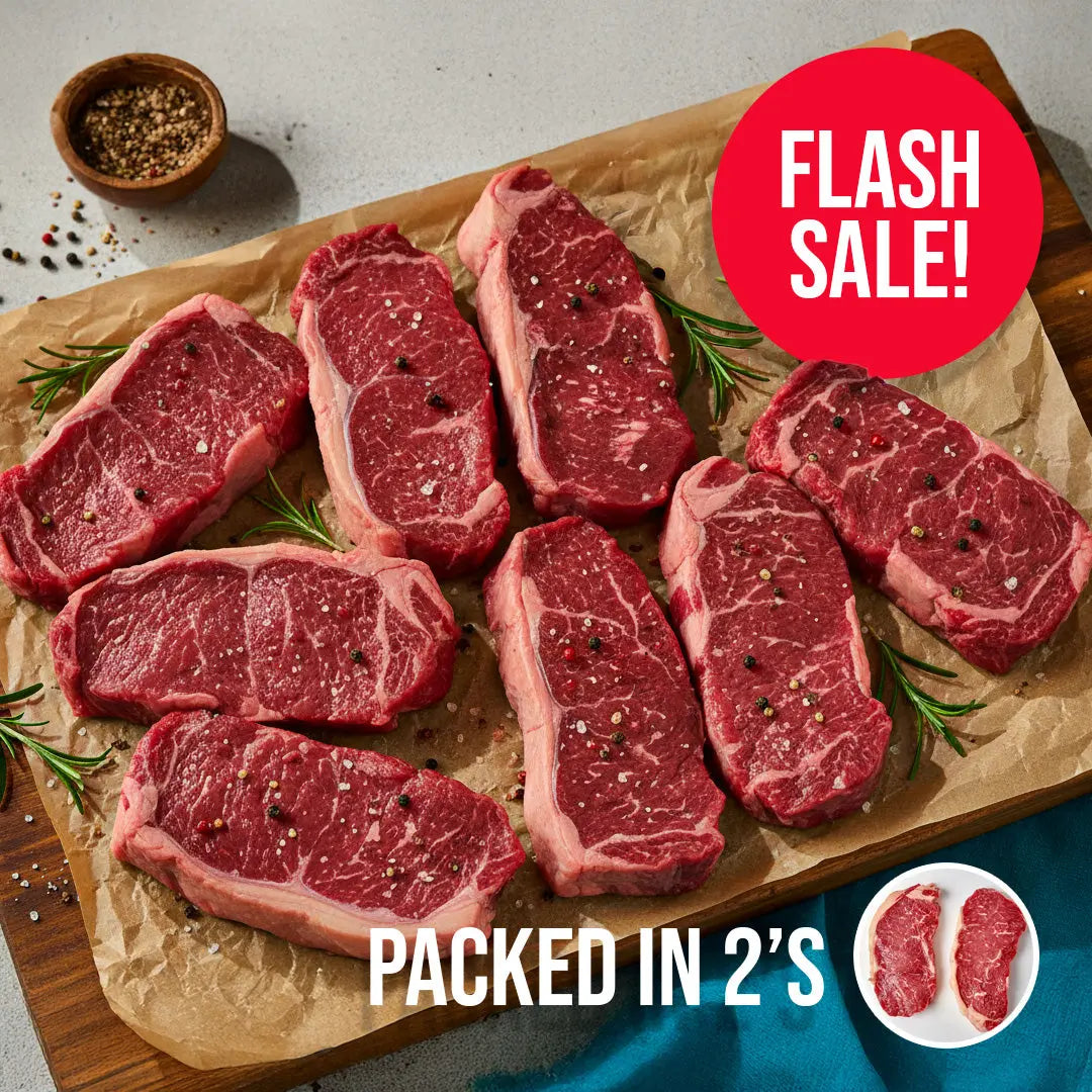 Family Sirloin Steak Bundle – (8x6oz) Beef Meatsupermarket.com