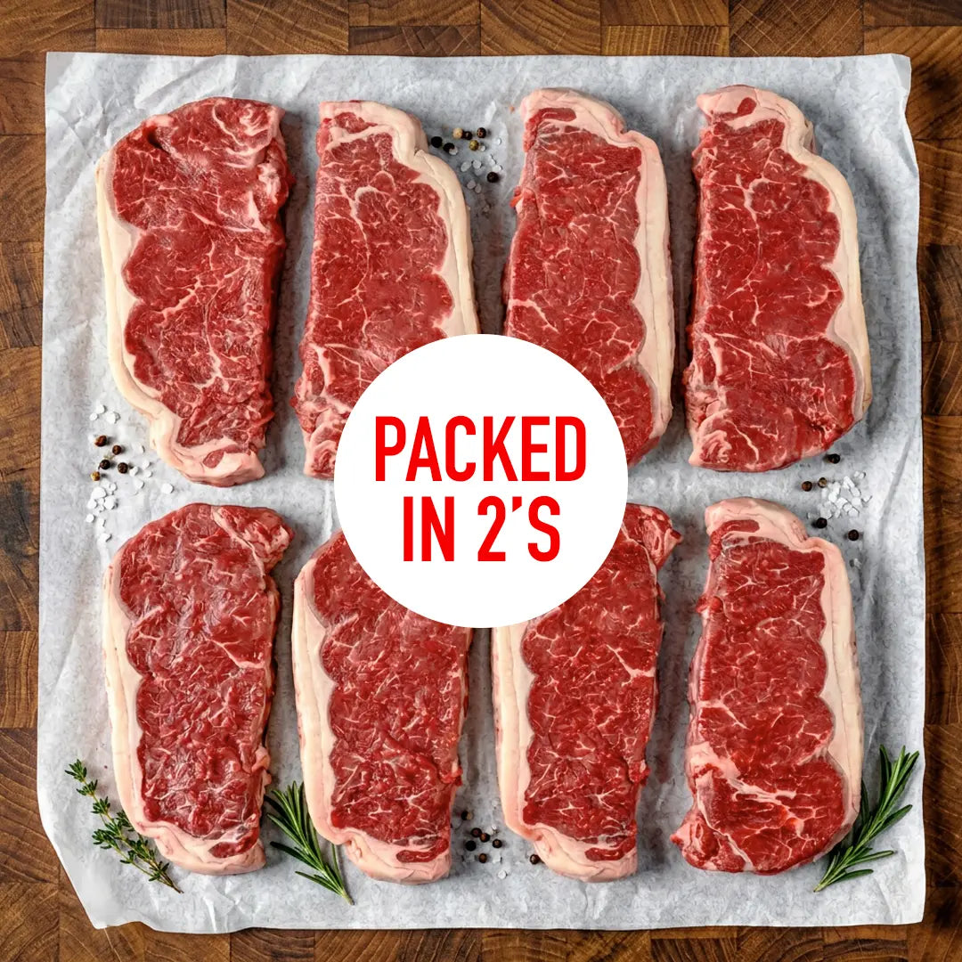 Family Sirloin Steak Bundle – (8x6oz) Beef Meatsupermarket.com