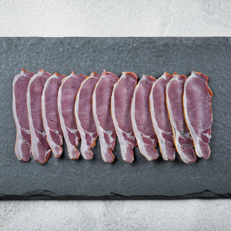 Smoked Back Bacon 454g Pork meatsupermarket