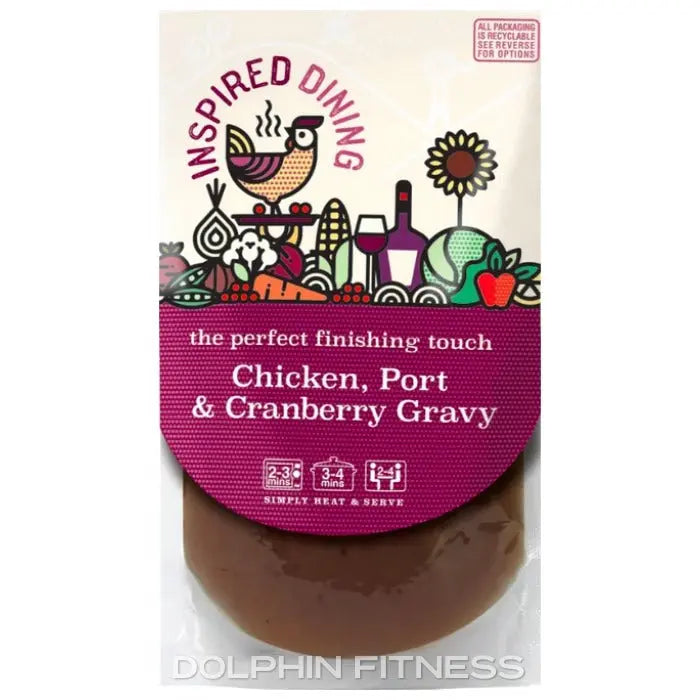 Inspired Dining Chicken, Port & Cranberry Gravy