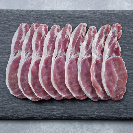 Unsmoked Back Bacon 454g Pork meatsupermarket