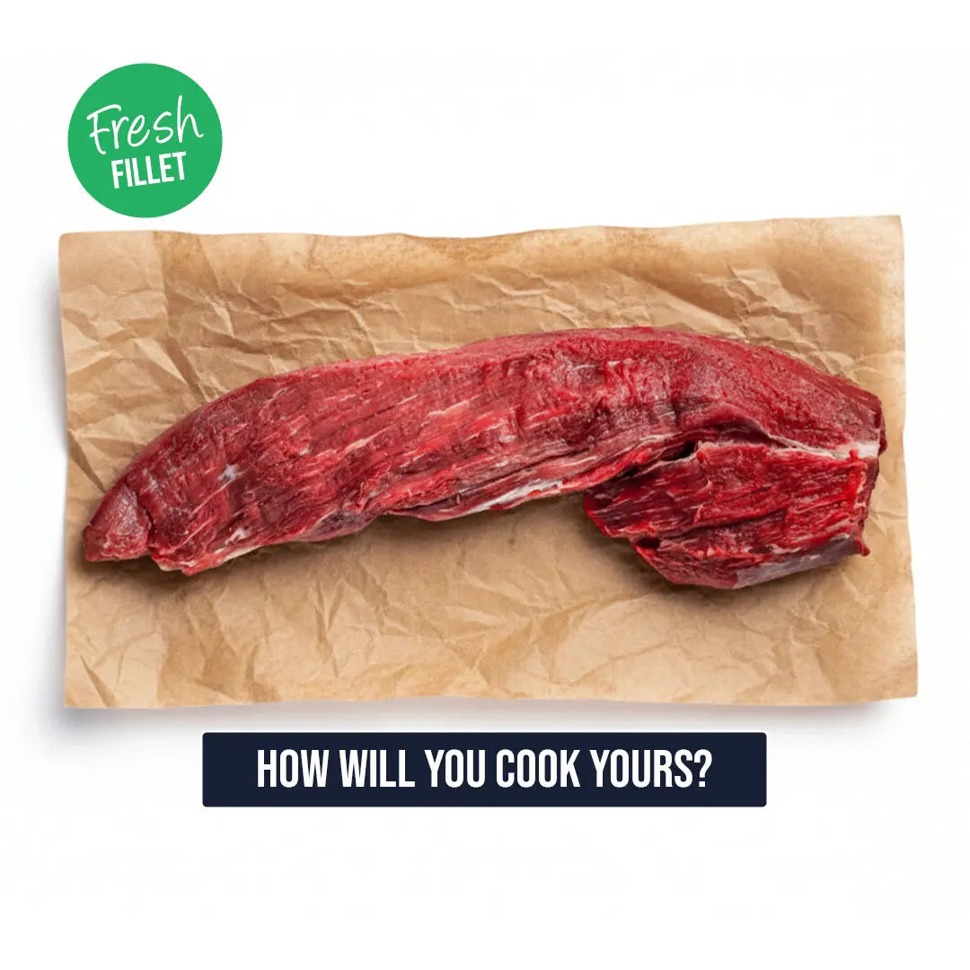 Fresh Whole Beef Fillet 1.4-1.8kg Beef meatsupermarket.com