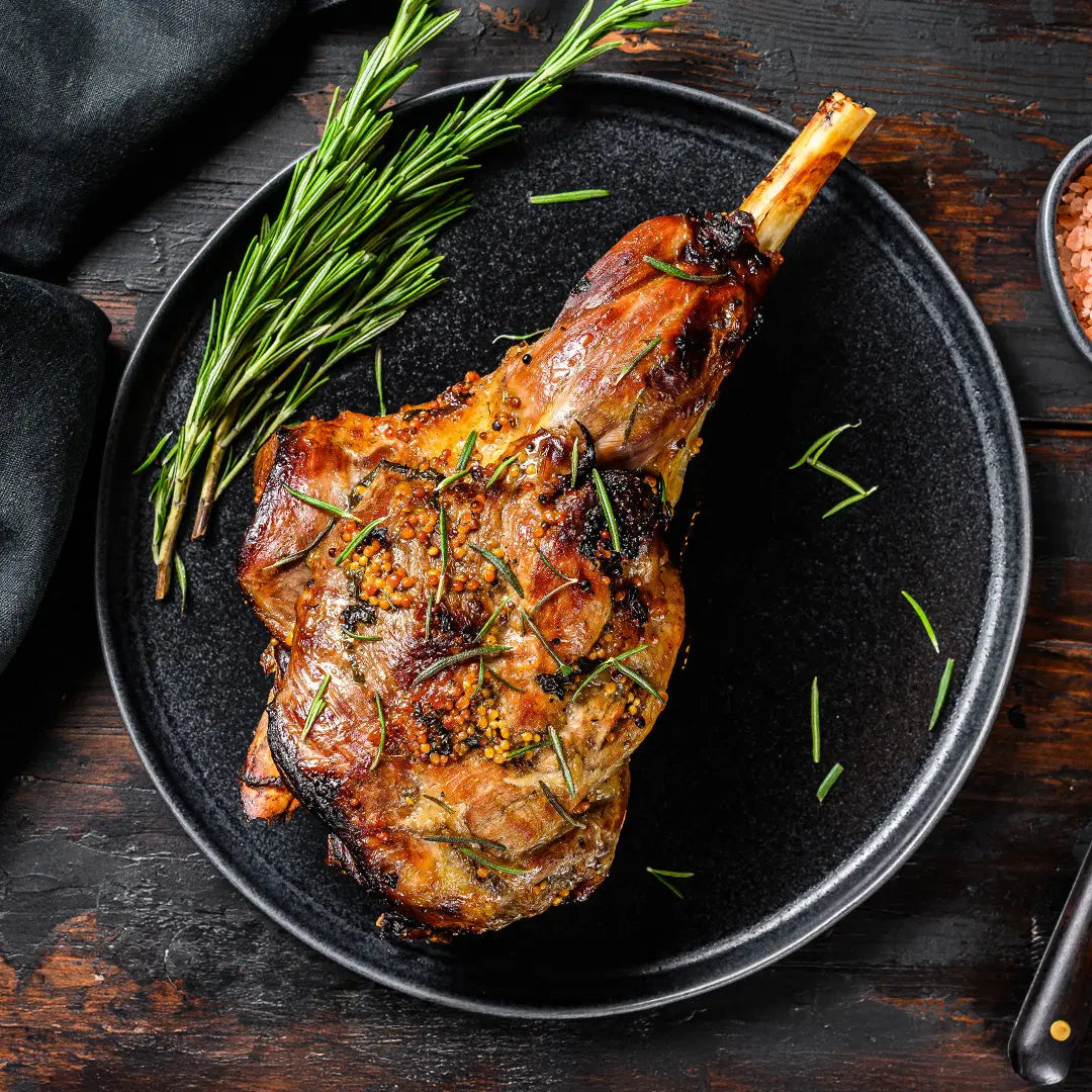 Whole Leg of Lamb (Bone-In) 2-2.5kg (Frozen) Lamb meatsupermarket.com