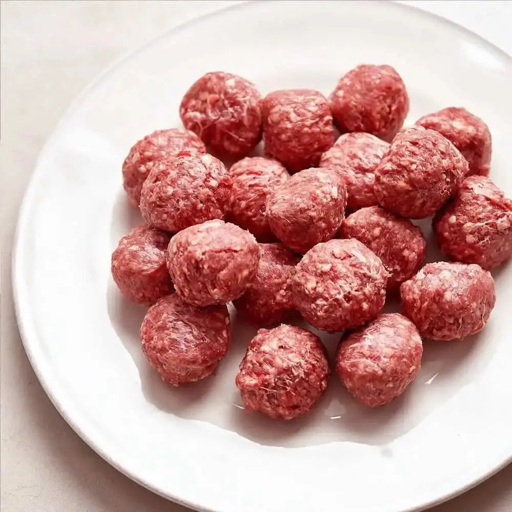 Beef Meatballs 12x 25g Beef meatsupermarket