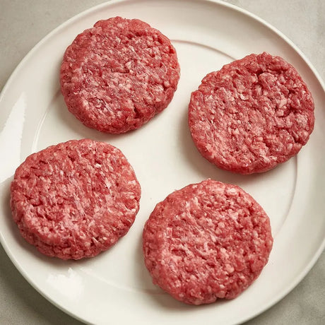 Prime Steak Burger 4x 4oz Beef meatsupermarket