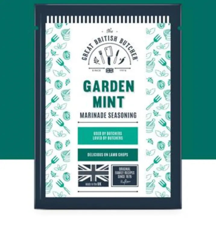 GBB Garden Mint Sachet 35g Marinade meatsupermarket.com