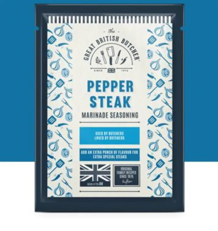 GBB Peppersteak Marinade Seasoning 35g Marinade meatsupermarket.com