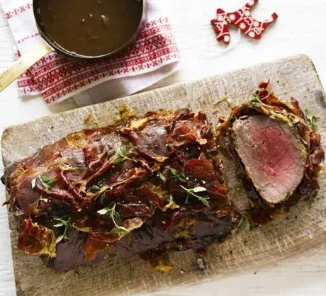 Beef Fillet With Horseradish & Prosciutto - Meatsupermarket.com