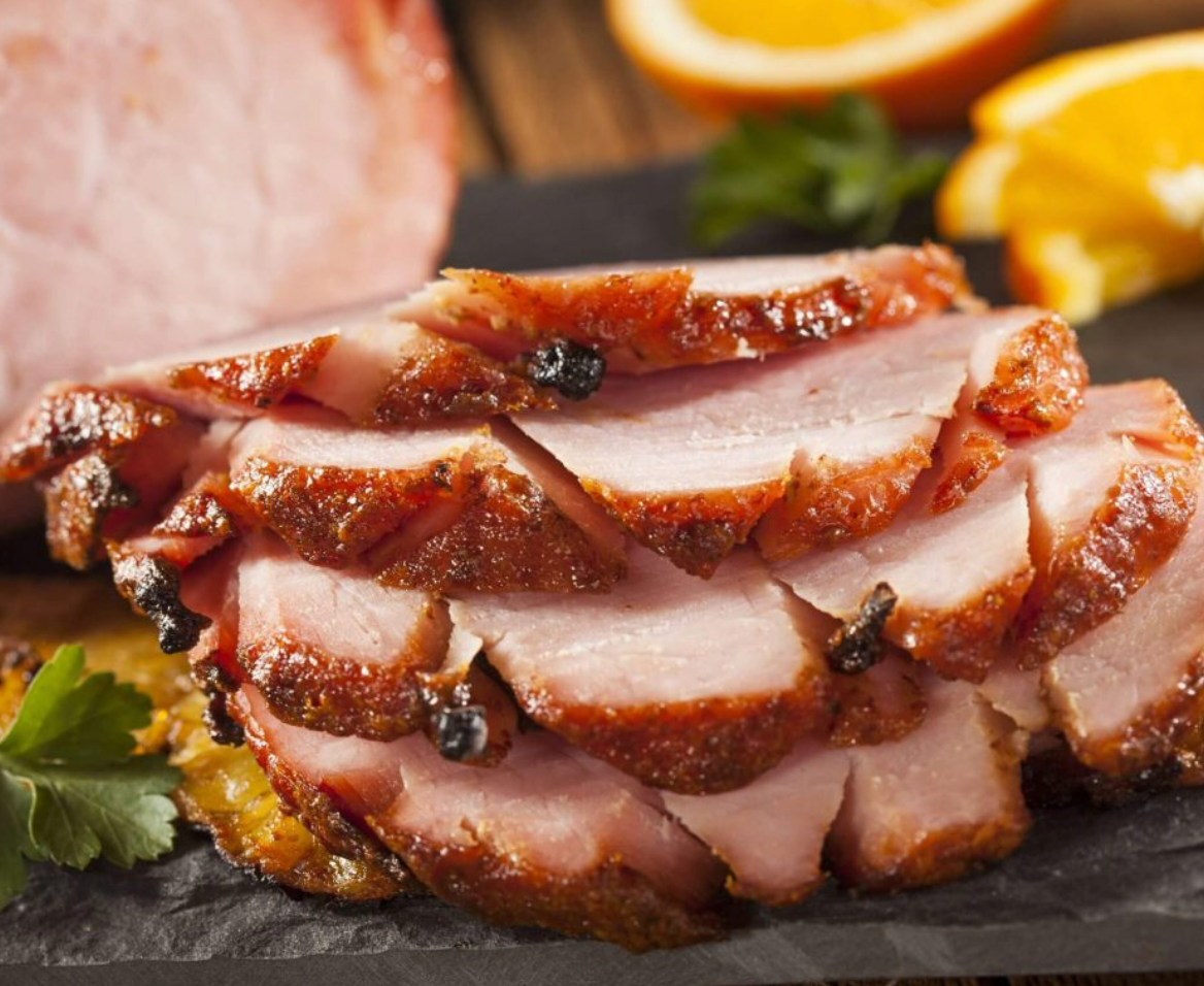 Christmas Apricot & Ginger Ham