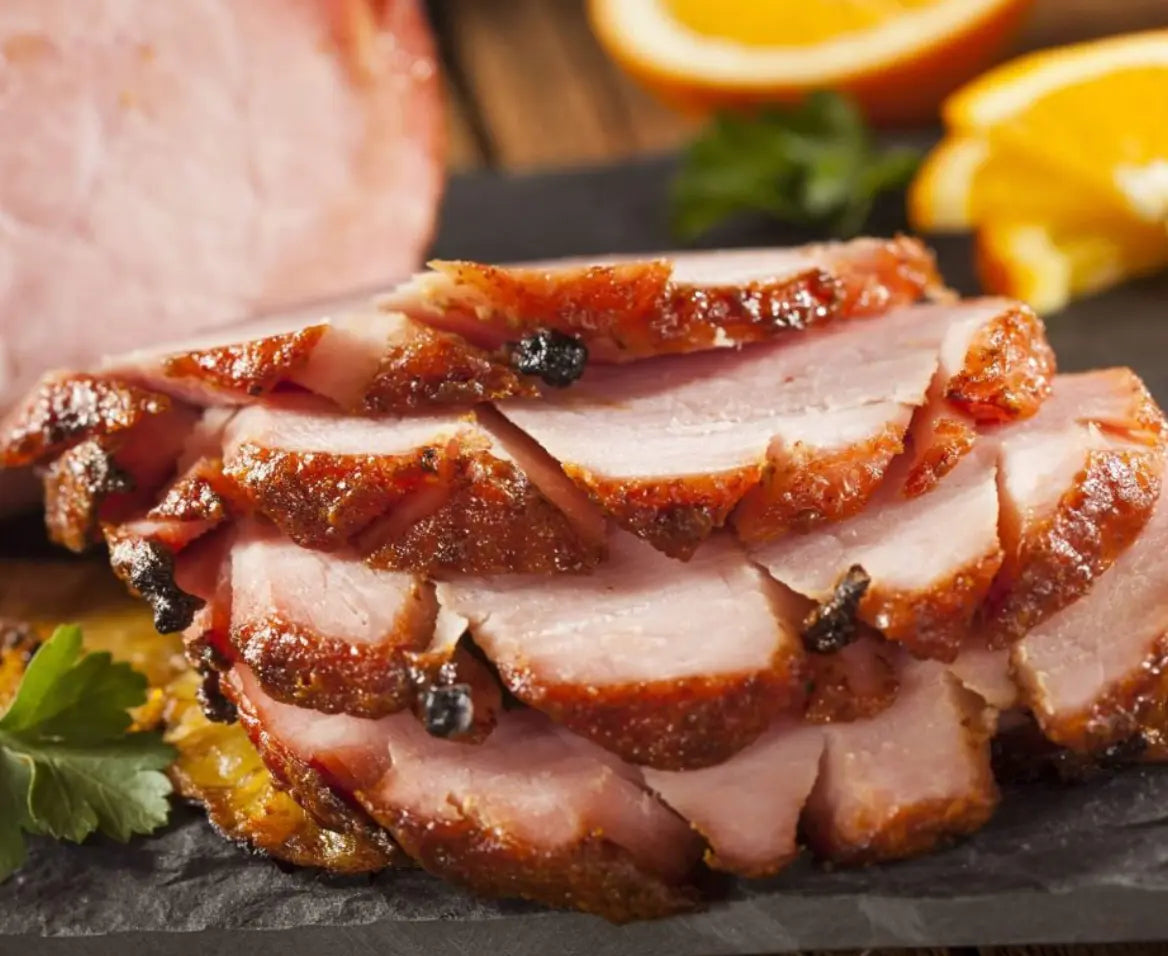 Christmas Apricot & Ginger Ham - Meatsupermarket.com