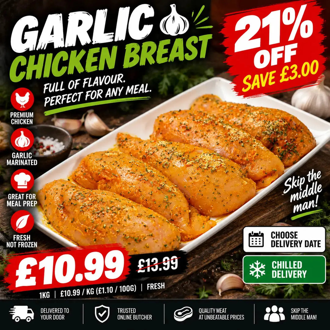 Garlic Chicken Breast 1kg