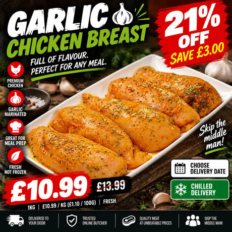 Garlic Chicken Breast 1kg