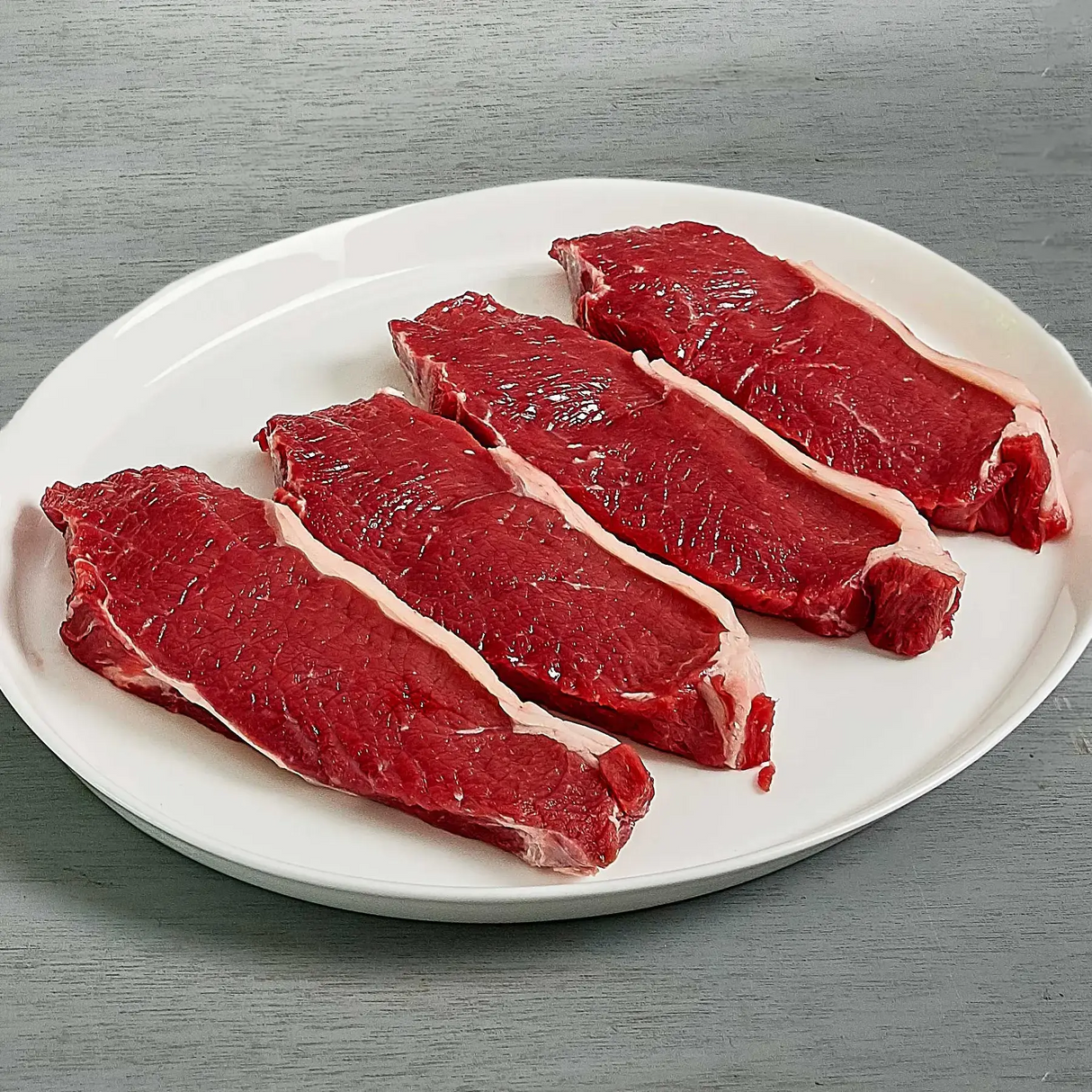 Sirloin Steak 4x 6oz Beef Meatsupermarket.com