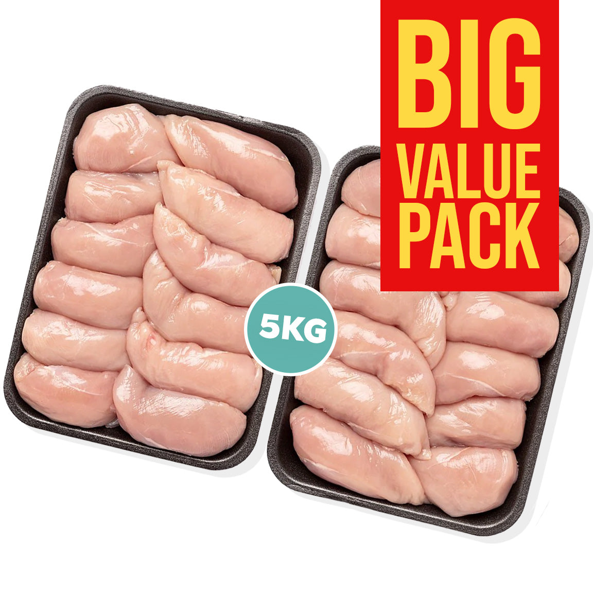 Bulk Buy 5kg Chicken Breast Fillets