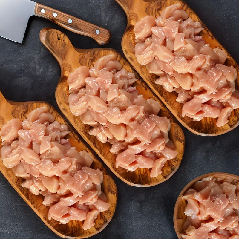 6KG Chicken Breast Misshaped Diced Bundle Meatsupermarket.com