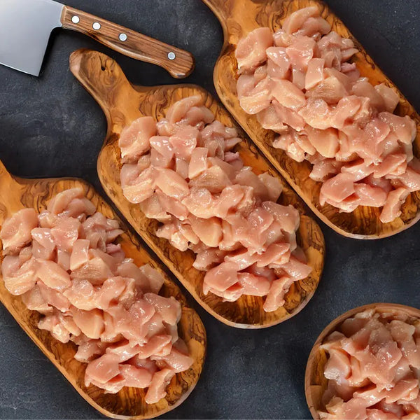 6kg Value Pack – Misshaped Diced Chicken Breast