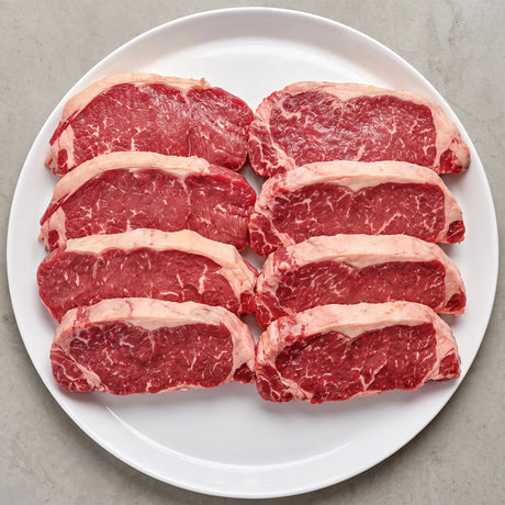 Family Sirloin Steak Bundle – (8x6oz) Beef Meatsupermarket.com
