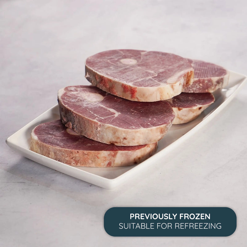 BoneIn Lamb Leg Steaks 900g1.1kg (Frozen)