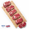 Rib-eye Steak 6x 10oz Beef meatsupermarket