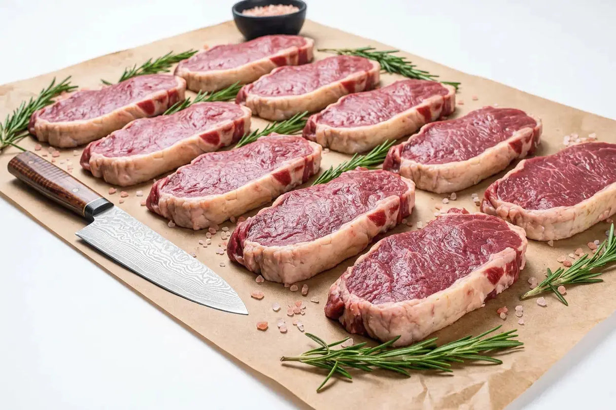 Sirloin Steak 10x 6oz Beef Meatsupermarket.com