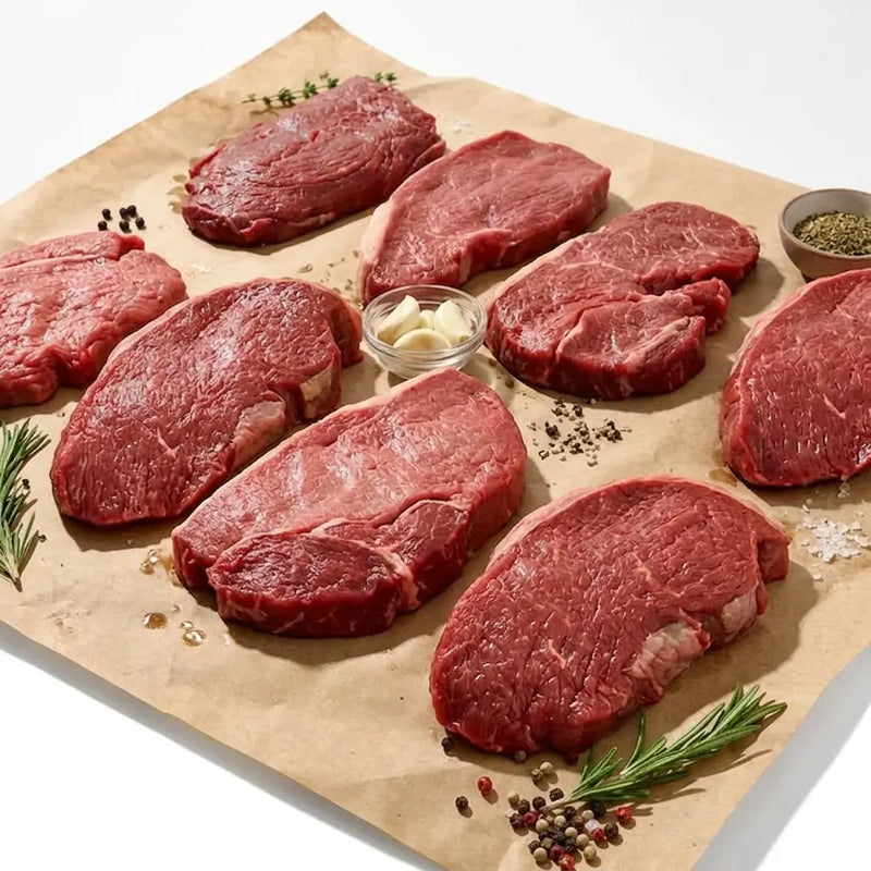 British Rump Steaks – 8 x 6oz