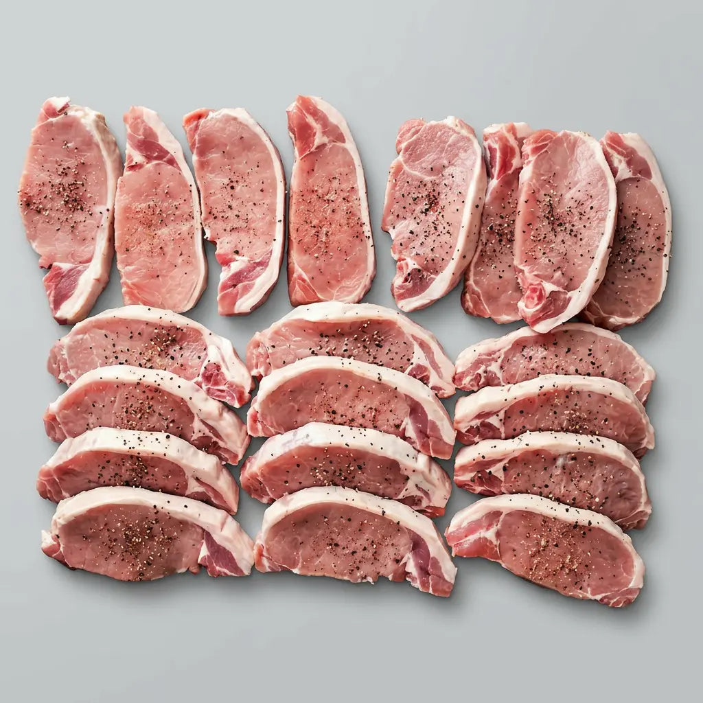 x20 Pork Steak Deal! Bundle Meatsupermarket.com